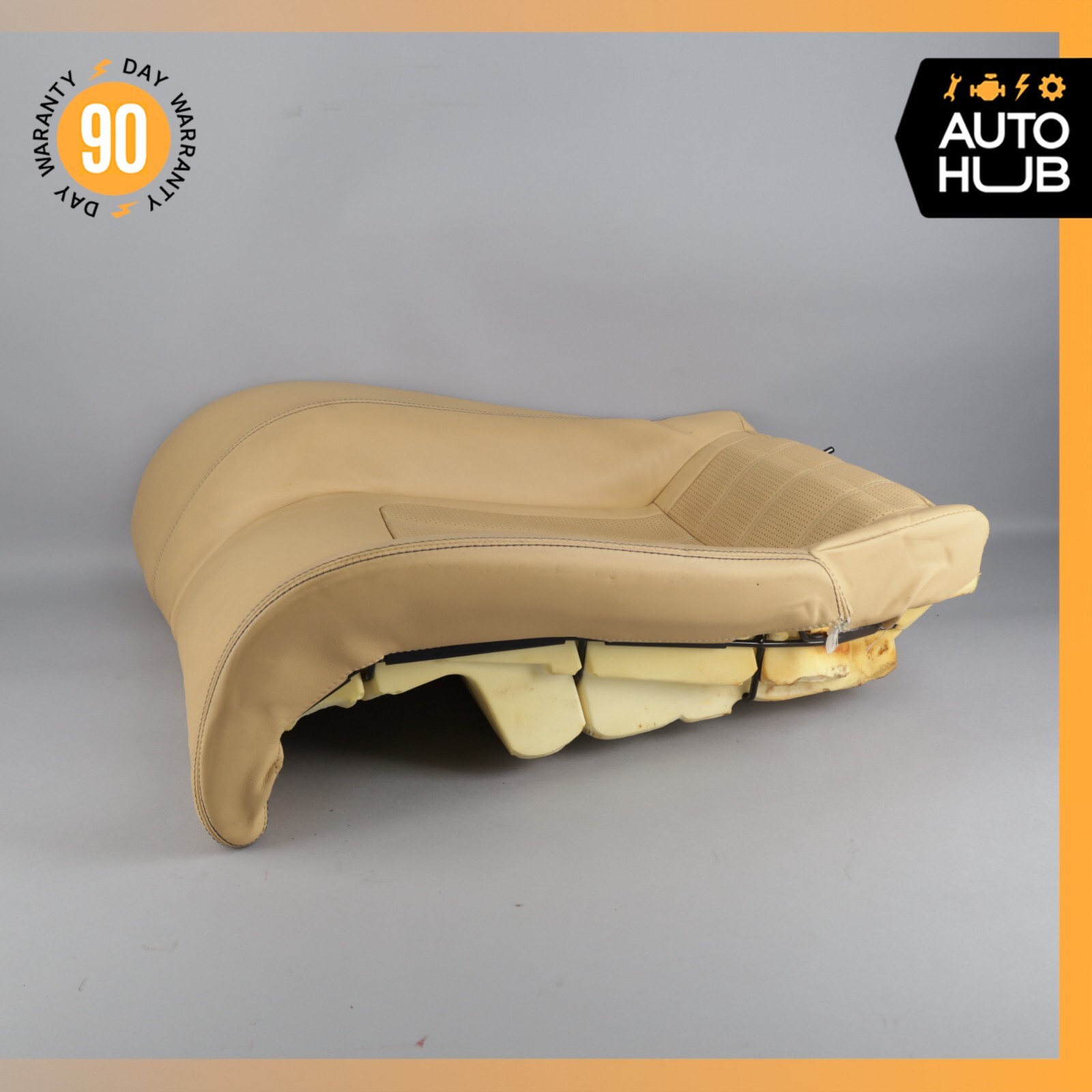 12-18 Bentley Continental GTC Rear Right Bottom Lower Seat Cushion Beige OEM 71k