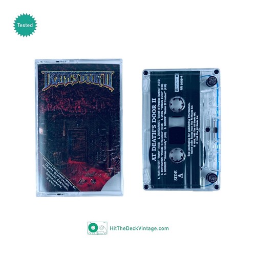 At Death's Door II Cassette Tape (1993) Death Suffocation Cynic Atrocity TESTED