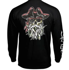 Mens Salt Life Captain Fishy Graphic Pocket L/S T-Shirt - XL & Large - NWT