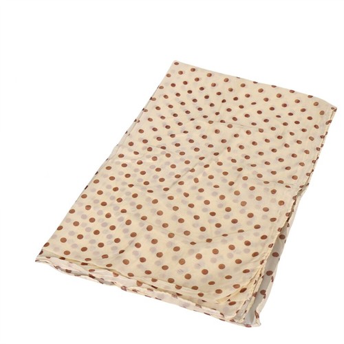 Women Classic Polka Dots Chiffon Long Scarf Wrap Shawl Stole Neck Head Scarf - Picture 10 of 12