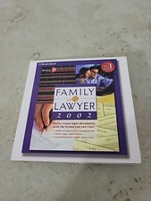Family Lawyer 2002 PC CD design print legal documents law forms templates  more