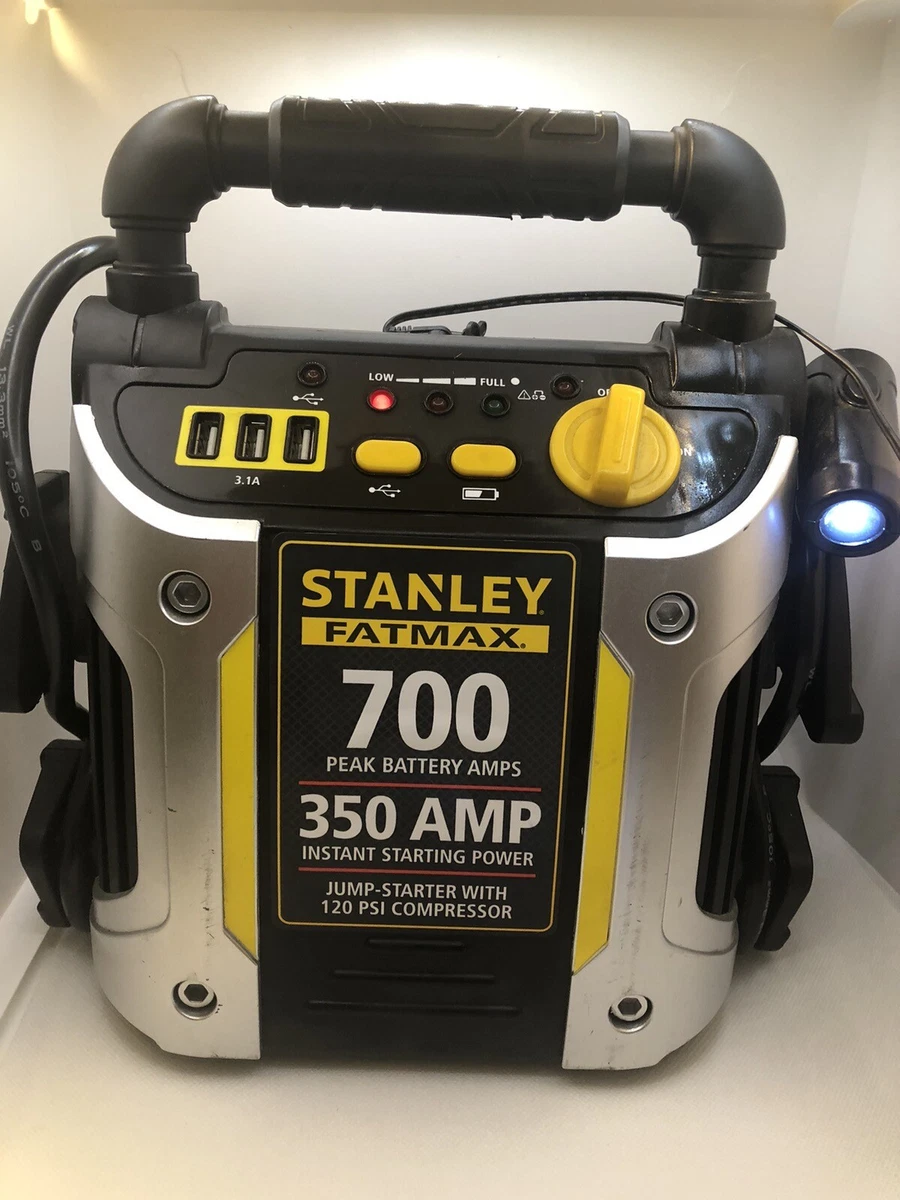 Stanley amp cheap jump starter