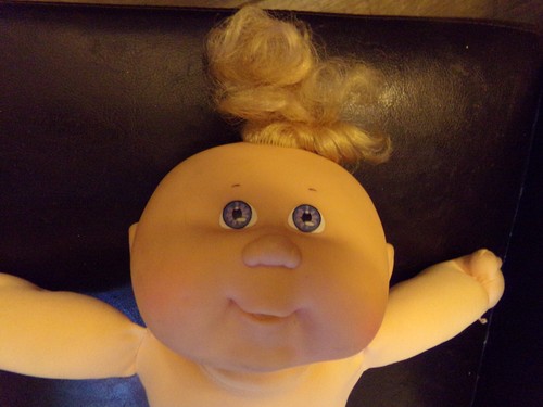 CABBAGE PATCH KID DOLL HASBRO CORNSILK SIPPIN BABY LOOK AT PICS 000111 - Picture 5 of 5