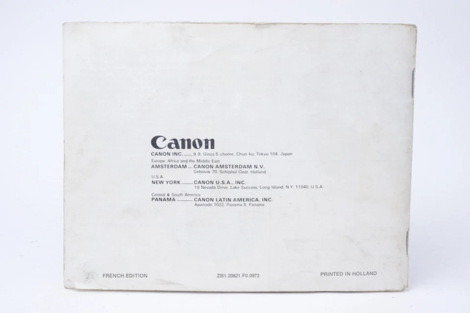 Manual de instrucciones para ""Canon EX Auto"" (39 páginas en español). - Imagen 4 de 4