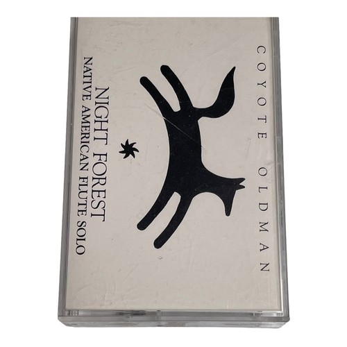Coyote Oldman Night Forest Tape Native American Flute Solo AUDIO CASSETTE Style - Picture 10 of 12