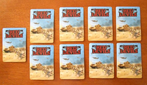 9 carte Red Devils metà guerra British Airborne & Commandos 1942-43 - Foto 5 di 5