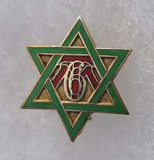 WWII Insigne 1940 chéchia 6° RTM étoile VARIANTE RÉGIMENT TIRAILLEURS MAROCAINS