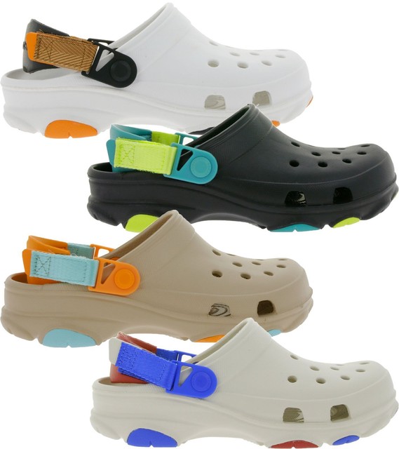 crocs Classic All-Terrain Clogs schicke Hausschuhe mit Klettverschluss 206340 crocs Classic All-Terrain Clogs schicke Hausschuhe mit Klettverschluss 206340
