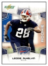 2008 Score - Rookie Leodis McKelvin #341 (RC)