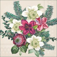 Weihnachten - Cocktail Servietten 25X25 Cm - 3-Lagig - 20 Servietten - Azalea An