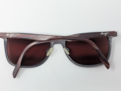 Maui Jim NAUPAKA MJ 775-02S Black Sunglasses Maui Rose Polarized Lenses