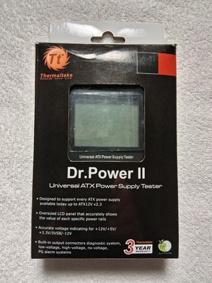 Thermaltake Dr. Power II Universal ATX Power Supply PSU Tester Model AC0015