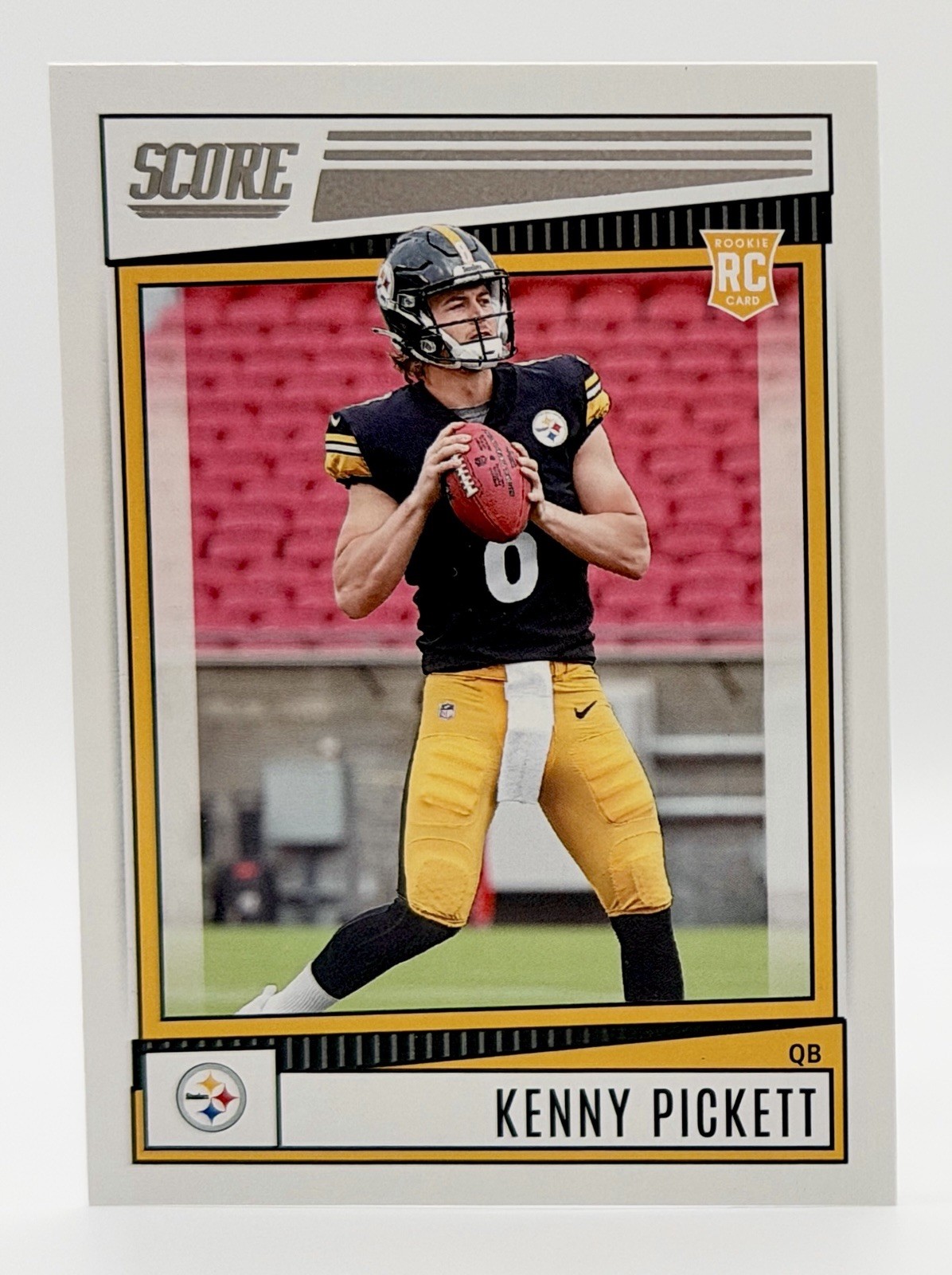 2022 Score #301 Kenny Pickett RC Pittsburgh Steelers