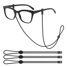 Correa para gafas 3 unidades , cord n ajustable para sujetar las gafas.