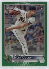 2022 Topps Chrome Green Refractor 41/99 Kyle Muller #70 0rd2