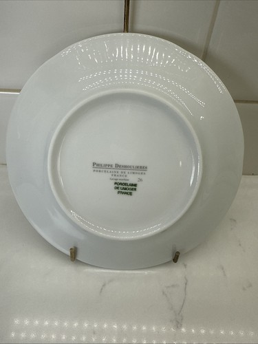 Vintage Philippe Deshoulieres Frankreich 6er Set CANAPE TELLER Händlerreihe Schaufensterfronten - Bild 13 von 15