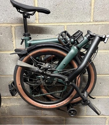 Brompton Wandhalterung Gepäckträger | Faltbarer Fahrradaufhänger | 3D-gedruckter PETG-Haken