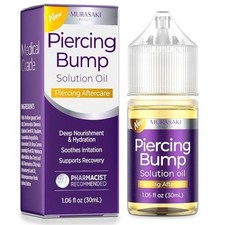 Piercing Bump Aftercare Solution Oil 1.06oz Keloid Treatment Nourishing