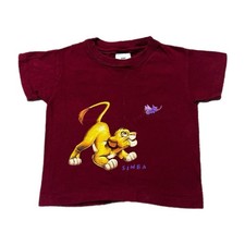 Vintage 90s Disney Lion King Simba Shirt Youth 3/4 Single Stitch