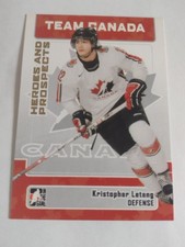 2006-07 In The Game Heroes and Prospects Team Canada #145 Kristopher Letang