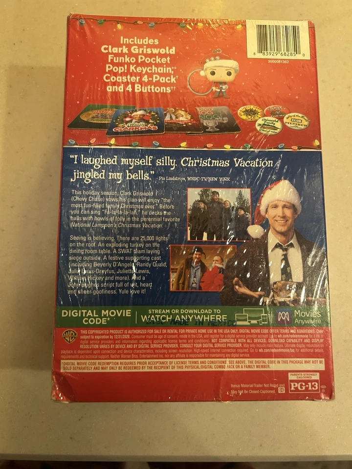 National Lampoon’s Christmas Vacation Dvd Plus Digital Code Holiday Gift Set - Image 2 of 2