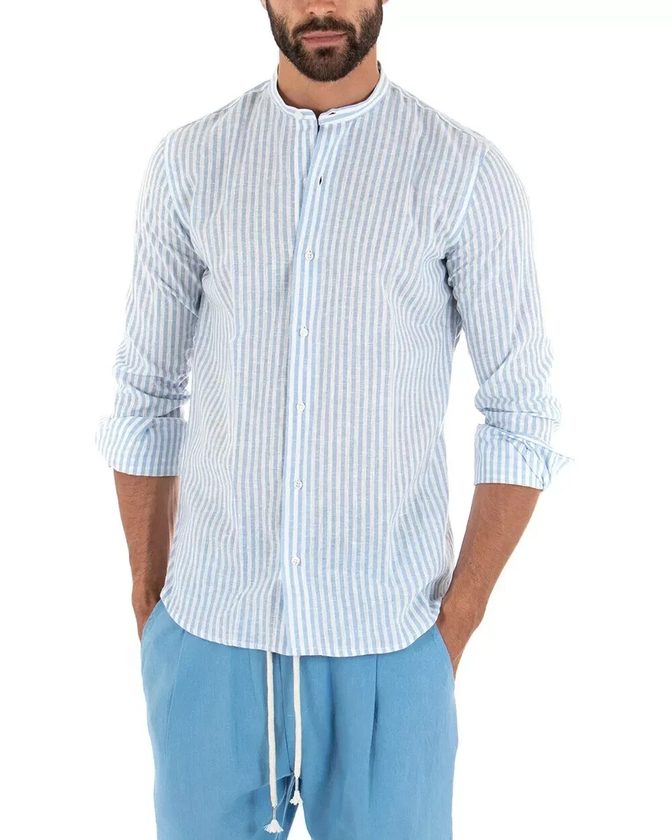 Camicie casual e maglie da uomo casual in lino