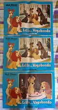 LILLI E IL VAGABONDO 3 FOTOBUSTA ORIGINALE DISNEY Cartoni Cult ANNI 70 NO DVD