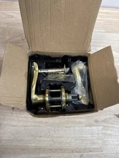 Kwikset 730TNL-3 Signature Series Tustin Privacy Door Leverset - Polished Brass