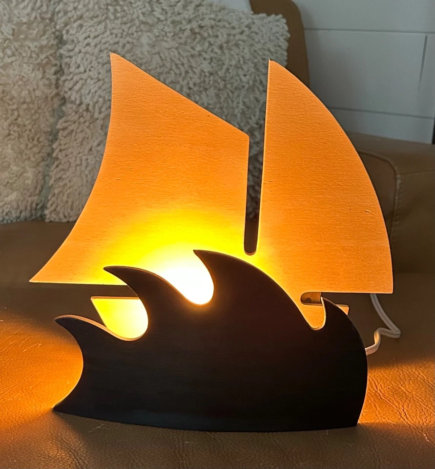 Aplique de pared Justice Design Group barco vela ola ~ colección contemporánea 12" Foto 2 de 4