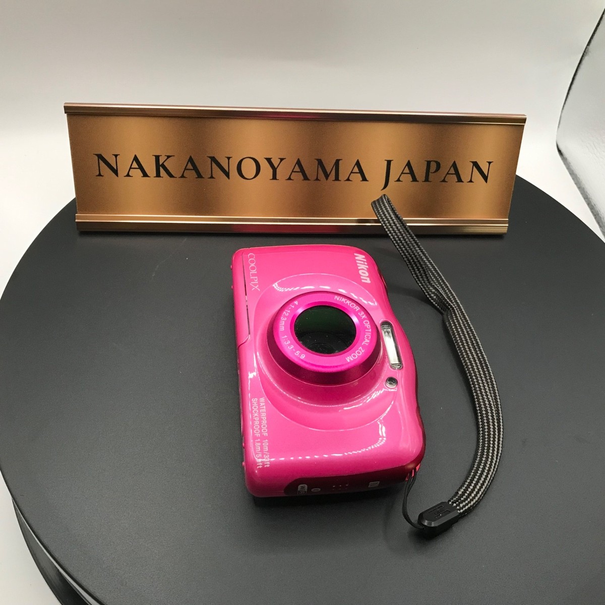 Nikon Coolpix W100 Waterproof Digital Camera 13.2MP Pink gift From