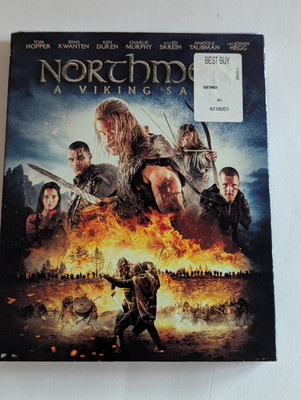 Northmen  A Viking Saga (Blu-ray, 2015) New Sealed.