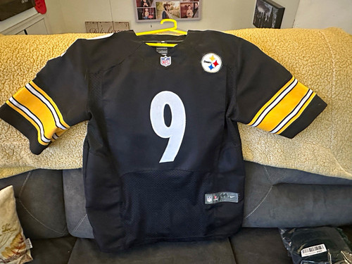 Nike Pittsburgh Steelers Chris Boswell #9 Black On-Field Jersey Size 44