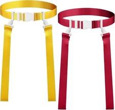 Adjustable Football Belts & Flags for 2-36 Players, All Ages