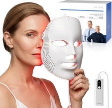 Masque LED Visage à Lumière Rouge et Infrarouge 4 Longueurs d’Onde, 3 Modes, Séa