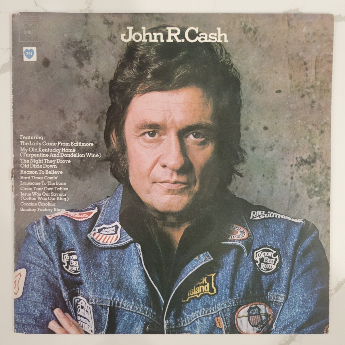 Johnny Cash - John R. Cash Vinyl LP - 1975- EX Condition