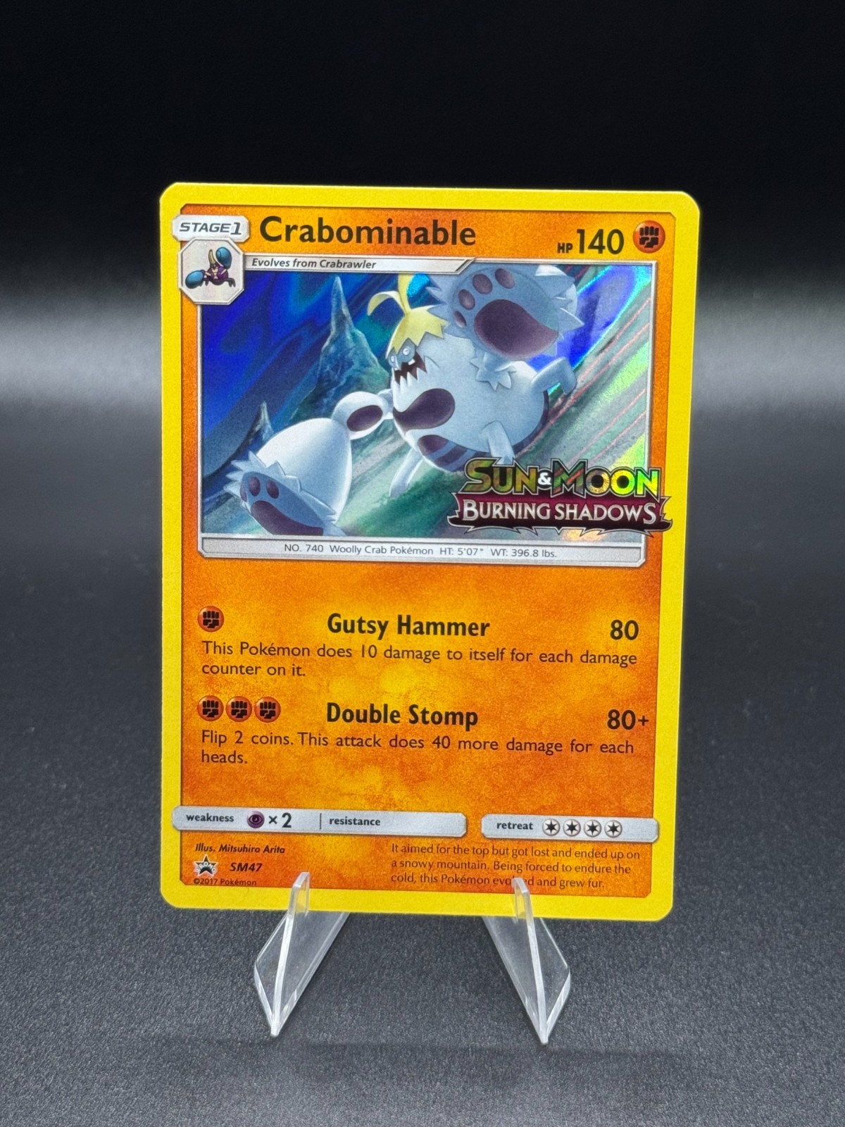 Crabominable - (Prerelease) SM47 - Pokemon Sun/Moon Promos - Near Mint
