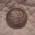 1893 Morgan Dollar - 90% Silver Coin - XF, Never Cleaned