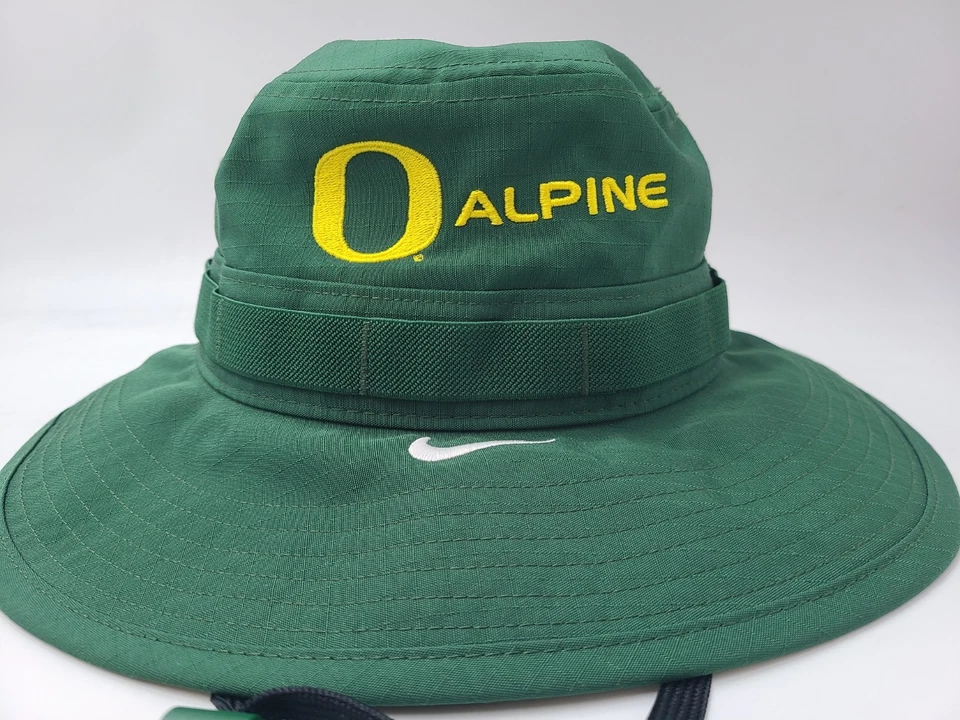 University of Oregon Ducks Alpine Nike Dri-Fit S-M Bucket Boonie Hat Cap NCAA - Image 2 of 4