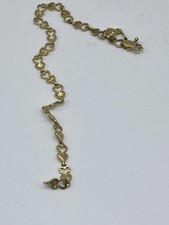 14k Gold Bracelet Jewelry FOR REPAIR 4.7 g