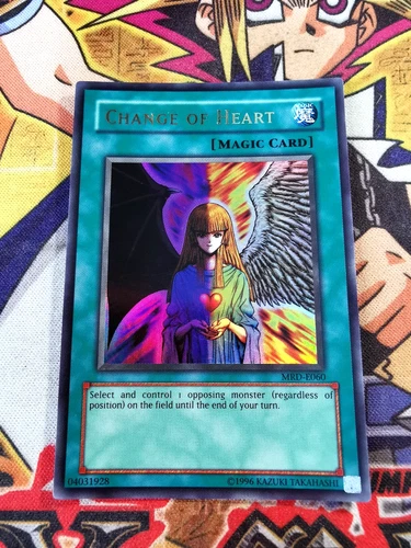 Change of Heart mrd-e060 *OG MAGIC CARD* Unltd Ed (VLP) Ultra Rare Yu-Gi-Oh!