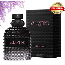 Uomo Born In Roma by Valentino 100ml 3.4 fl oz EDT Cologne Spray New In Box