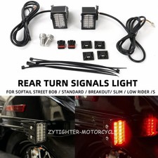 Rear Brake Turn Signal Running Light For Softail Street Bob Standard Breakout