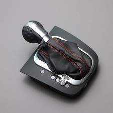 Lhd Gear Shift Knob At Red Thread For Vw Golf 6 Golf 5 Mk6 Mk5 Gti R32 Scirocco