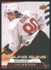 2020-21 Upper Deck Canvas #C220 Brayden Burke YG Arizona Coyotes TW962