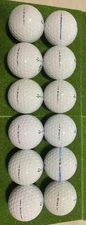 TaylorMade TP5X Golf Balls - 12 Pack  Used - White - Excellent Condition
