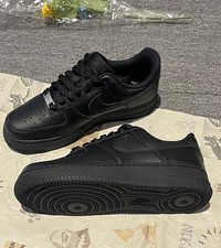 New Nike Air Force 1'07 Low Triple Black Men's Sneakers Classic Sport Shoes