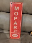 Vintage Mopar Porcelain Sign Gas Oil Cars Trucks Fishing