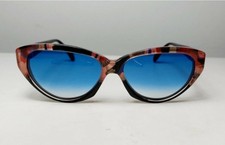 CAT EYE Sunglasses 80's SYLVI'S West Germany fashion eyewear Old School