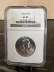 1962-D 50C Franklin Half Dollar NGC MS64