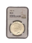 1922 Peace Dollar NGC MS 63 $1 Silver Coin Philadelphia KM#150 6574685-033